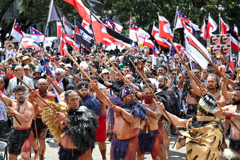 New Zealand Treaty Law Protest