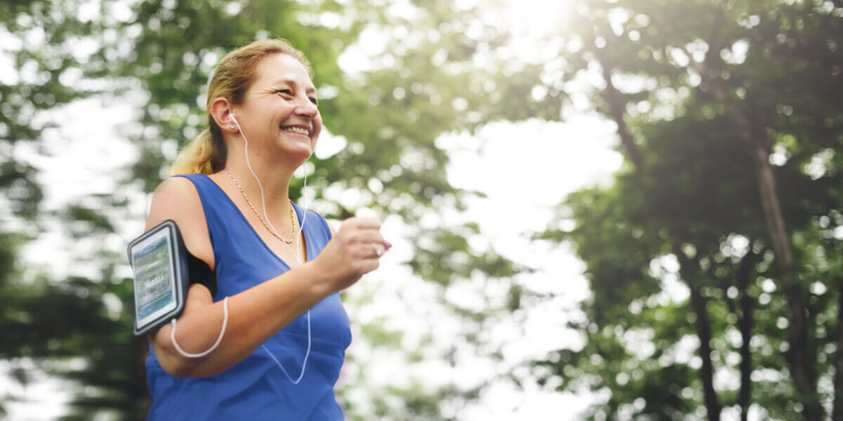 Senior Adult Jogging Running Exercise Sport Activity Concept