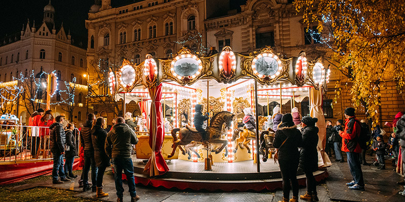 Advent Zagreb Fooling Around at Strossmayer square Marija Gasparovic