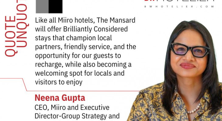 Miiro expands into Switzerland with The Mansard Hotel