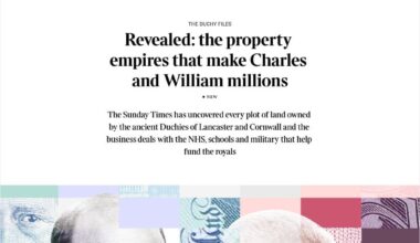 Revealed: the property empires that make Charles and William millions