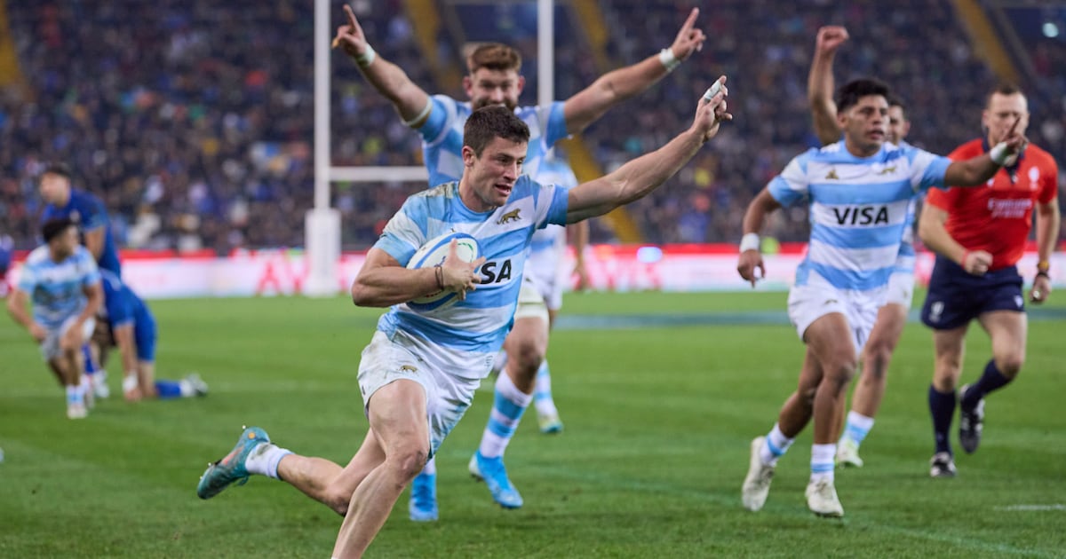 Argentina run up 50 points as they continue dominance over disappointing Italy – The Irish Times