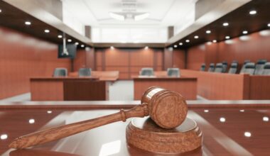 Courtroom gavel