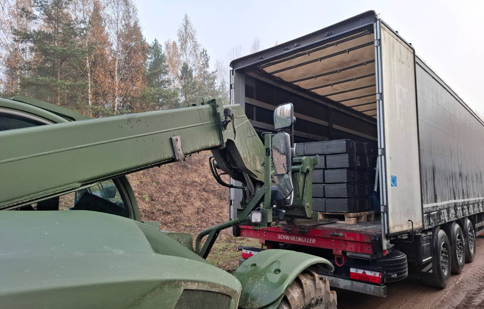 Lithuania Provides Support to Ukraine: Generators, Ammunition, and M113 Parts
