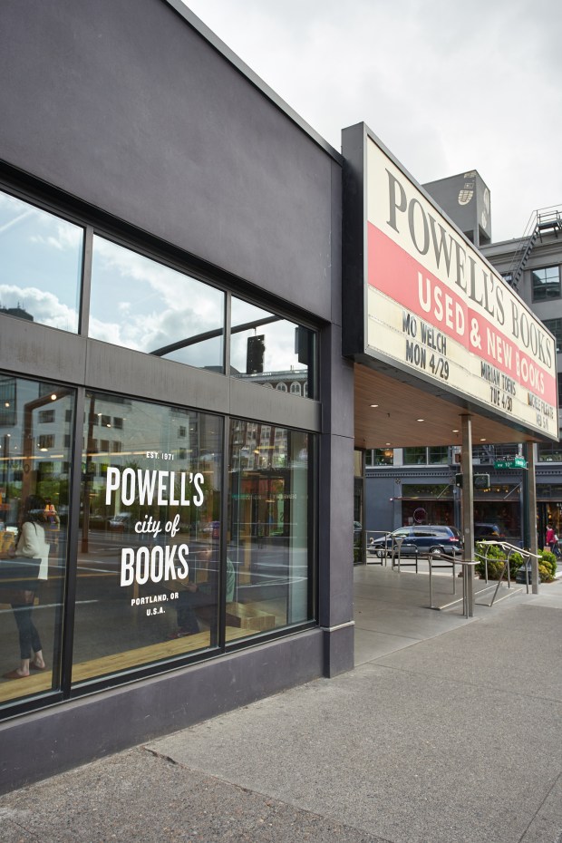 Portland, Oregon, USA - May 2, 2019: Powell's headquarters, dubbed Powell's City of Books, in downtown Portland's Pearl District. It claims to be the largest independent new and used bookstore in the world. (Getty Images)