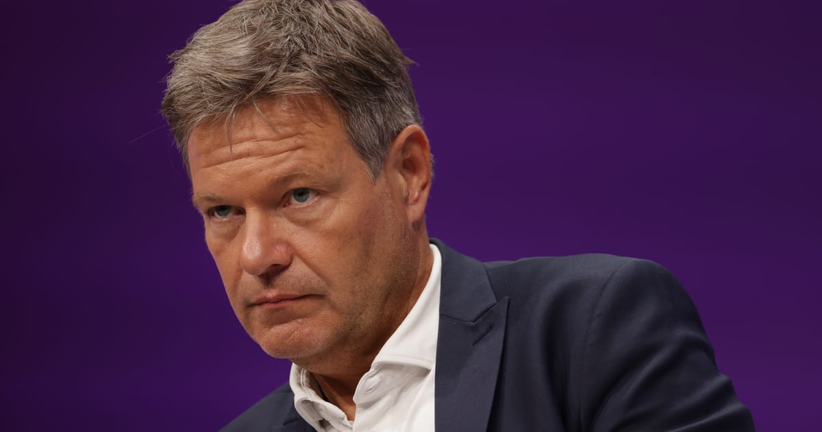 German Greens pick Economy Minister Habeck to lead snap election campaign – POLITICO