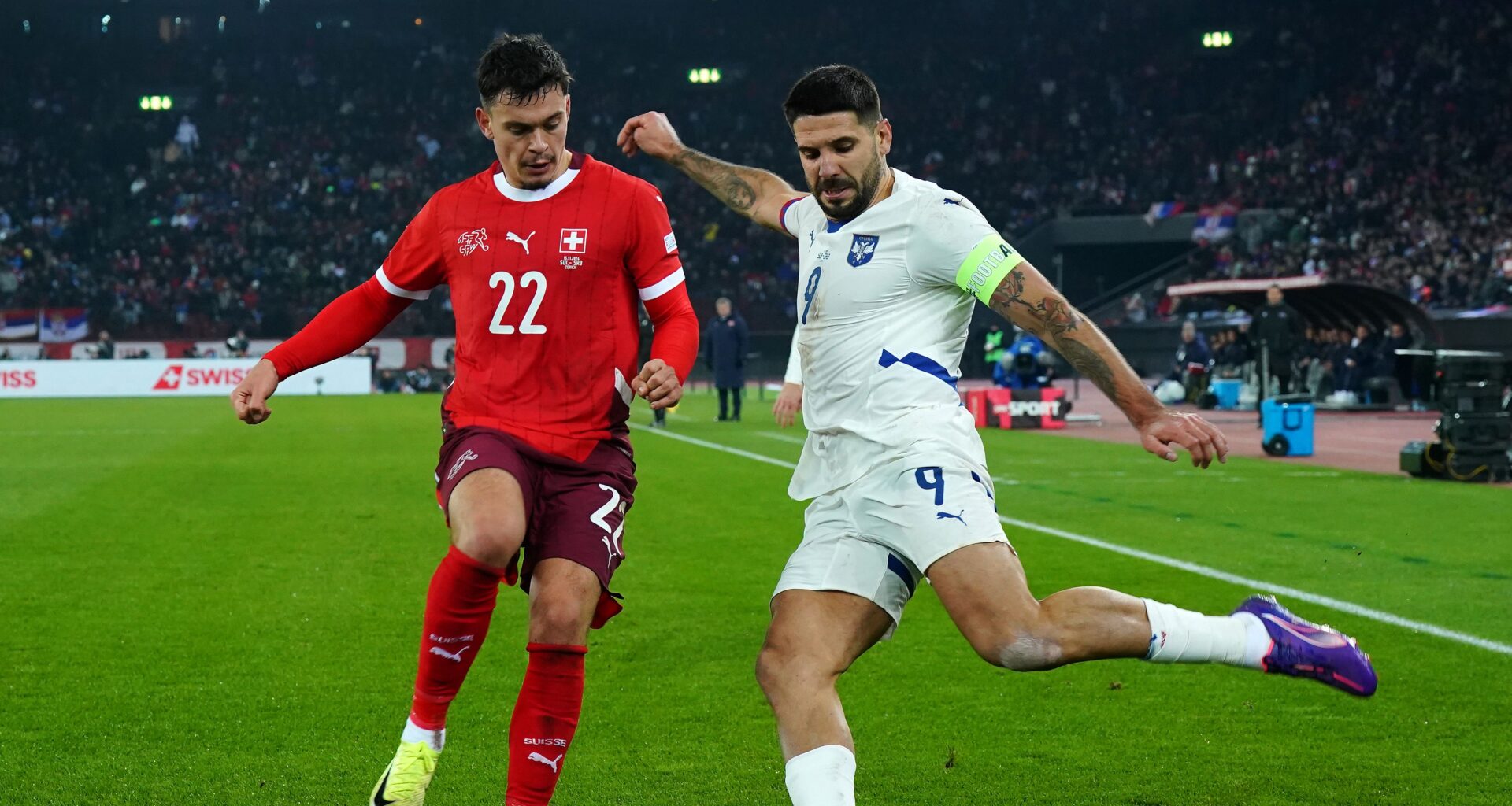 Switzerland v Serbia - UEFA Nations League 2024/25 League A Group A4