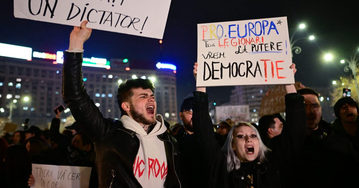 Election annulment risks pouring fuel on Romania’s political blaze – POLITICO