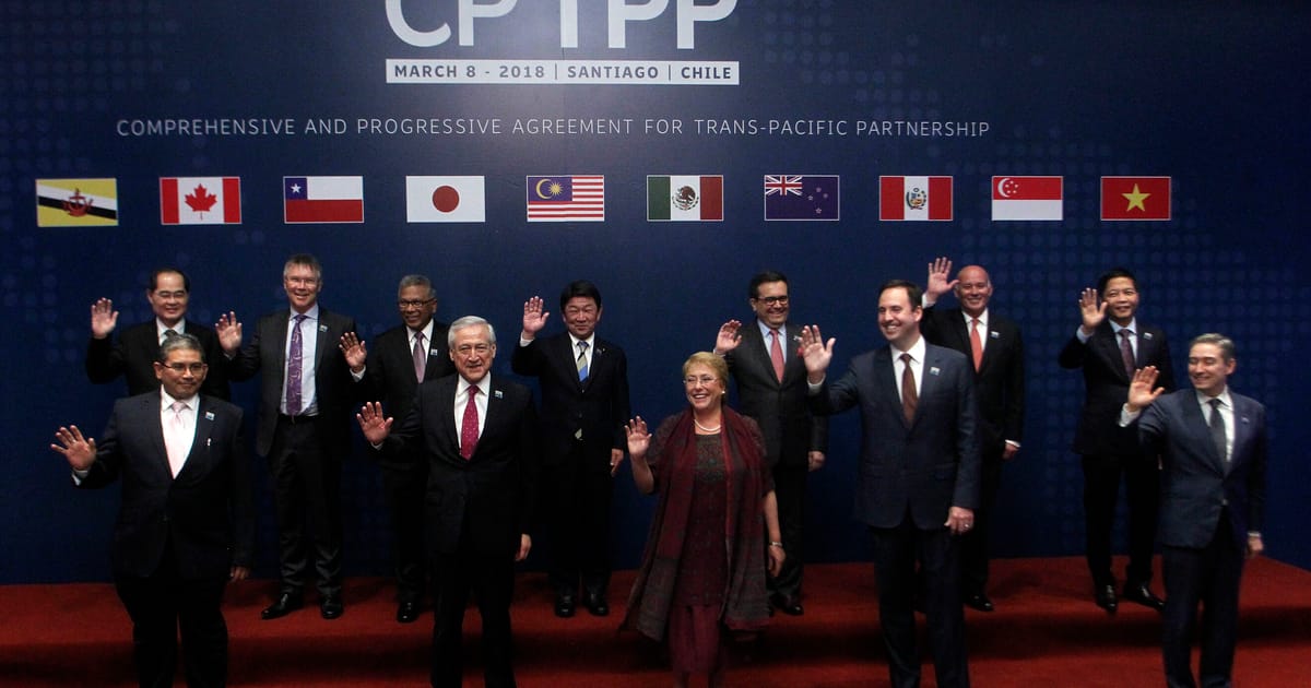 China’s bid to join major trade bloc kicked into the long grass – POLITICO
