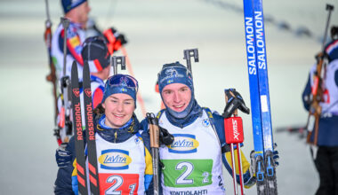 Biathlon World Cup: Sweden wins single mixed relay in Kontiolahti