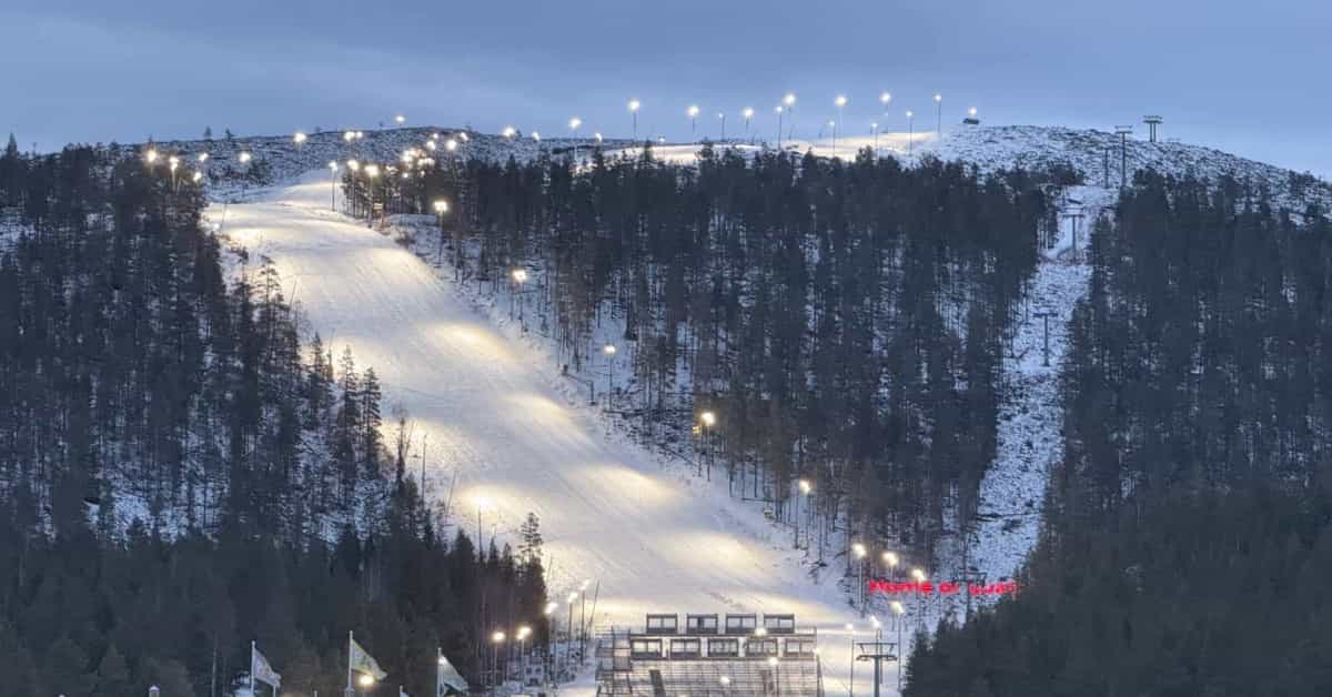 Levi, Finland, Passes Snow Control for FIS Alpine World Cup Slalom Races