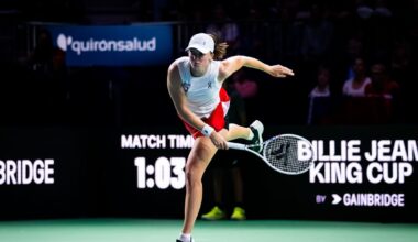 Swiatek wins in singles and doubles as Poland moves into BJK Cup semifinals