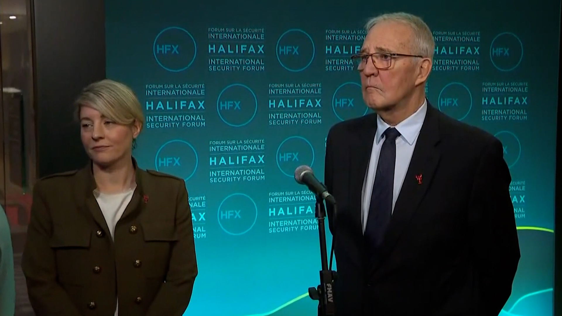 Click to play video: 'Joly, Blair condemn violent anti-NATO protests in Montreal: ‘This was anarchy’'