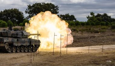 KNDS France qualifies its latest 120 mm tank ammunition for Leopard 2 use