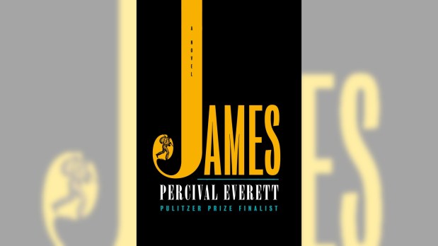 "James," Percival Everett's tetelling of Mark Twain's "Adventures of Huckleberry Finn," is again the top-selling fiction title at Southern California's independent bookstores. (Courtesy of Doubleday)