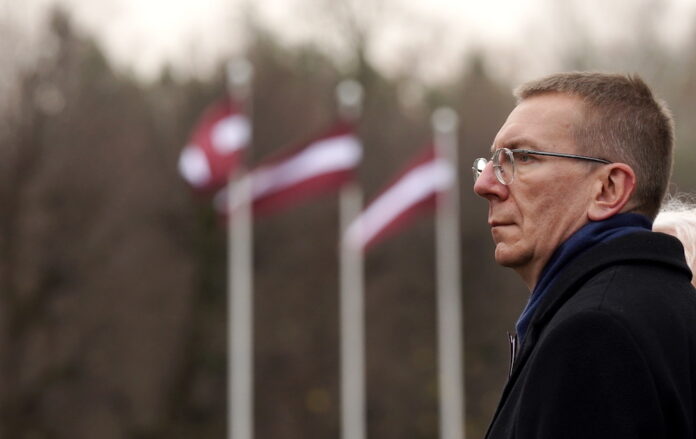 On Lāčplēsis Day Latvian President Rinkēvičs reminds of the value of freedom and the price of independence
