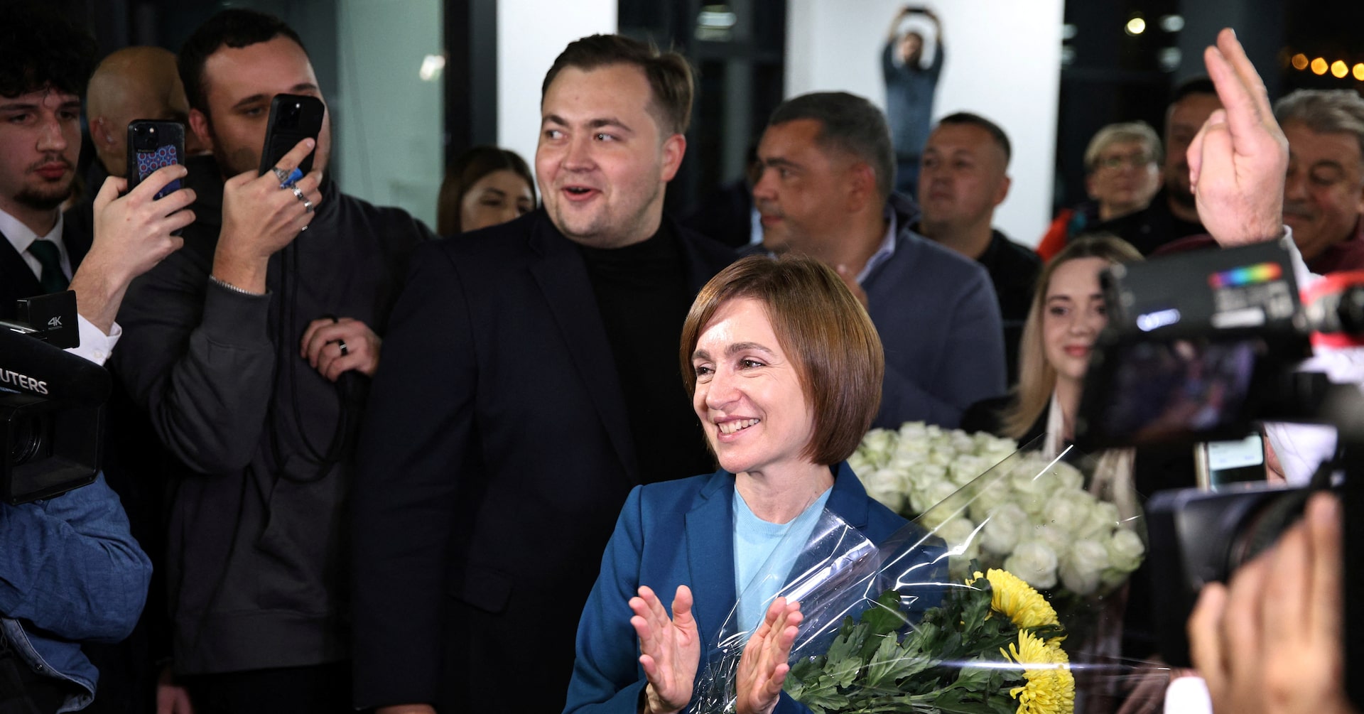 Moldova's Sandu promises to bring change after narrow runoff win