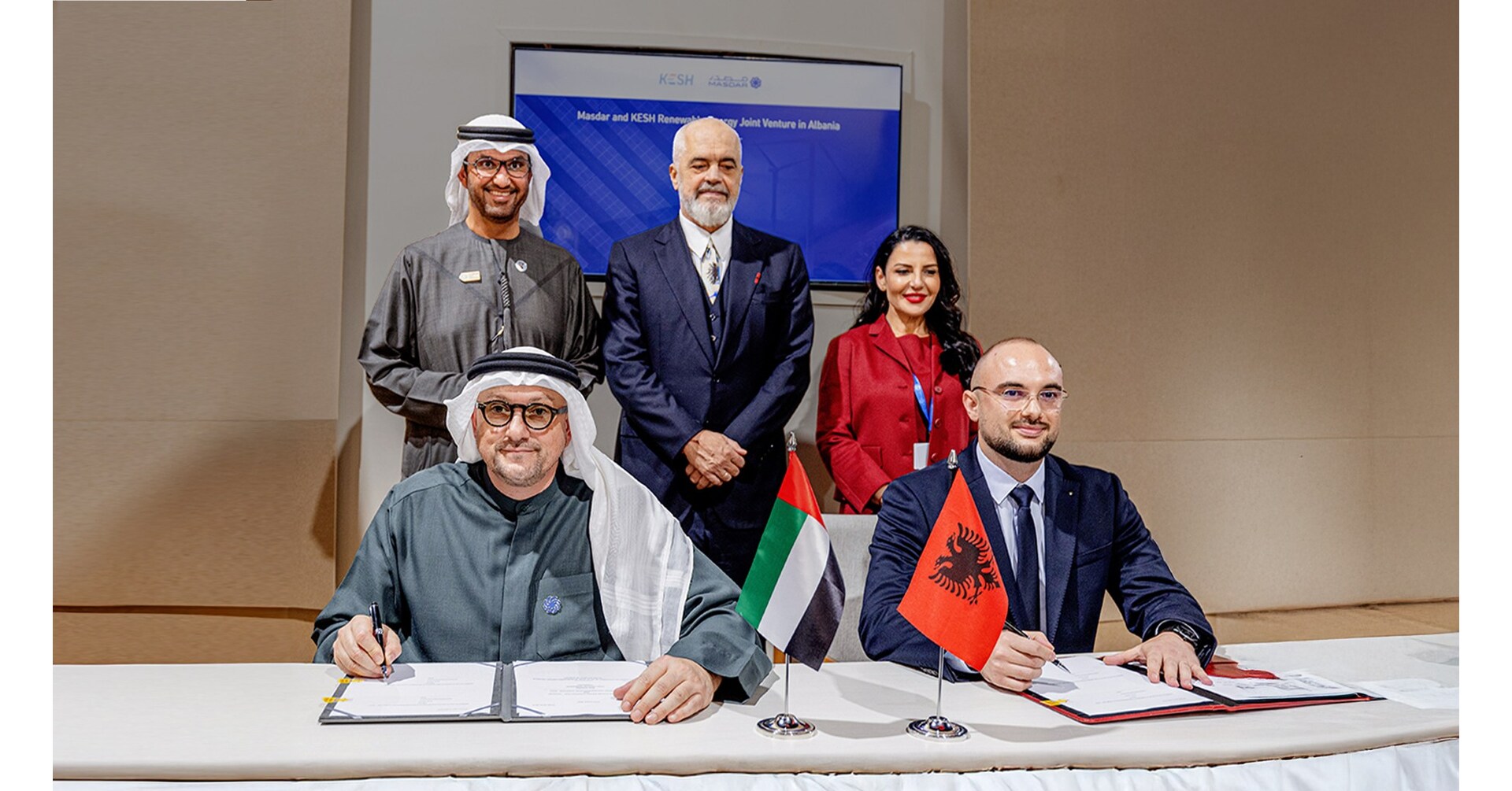 Masdar and KESH Sign Agreement to Explore Renewable Energy Joint Venture in Albania