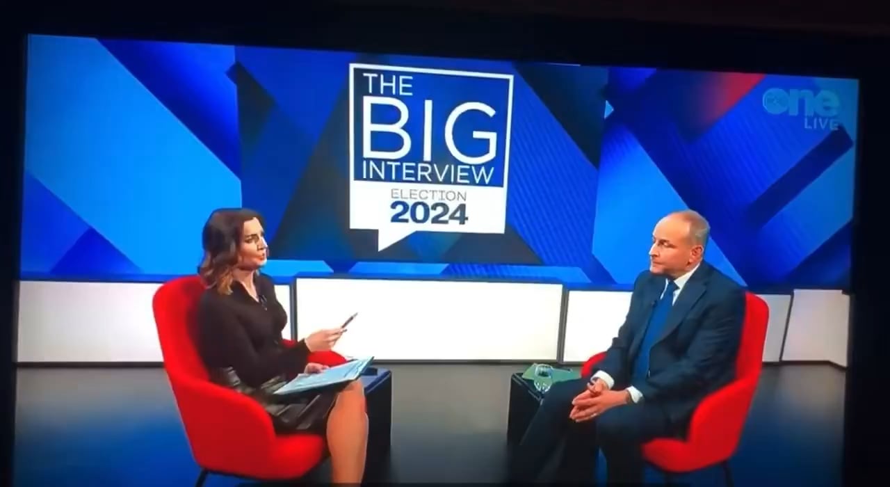 Micheal Martin “be careful saying both sides”