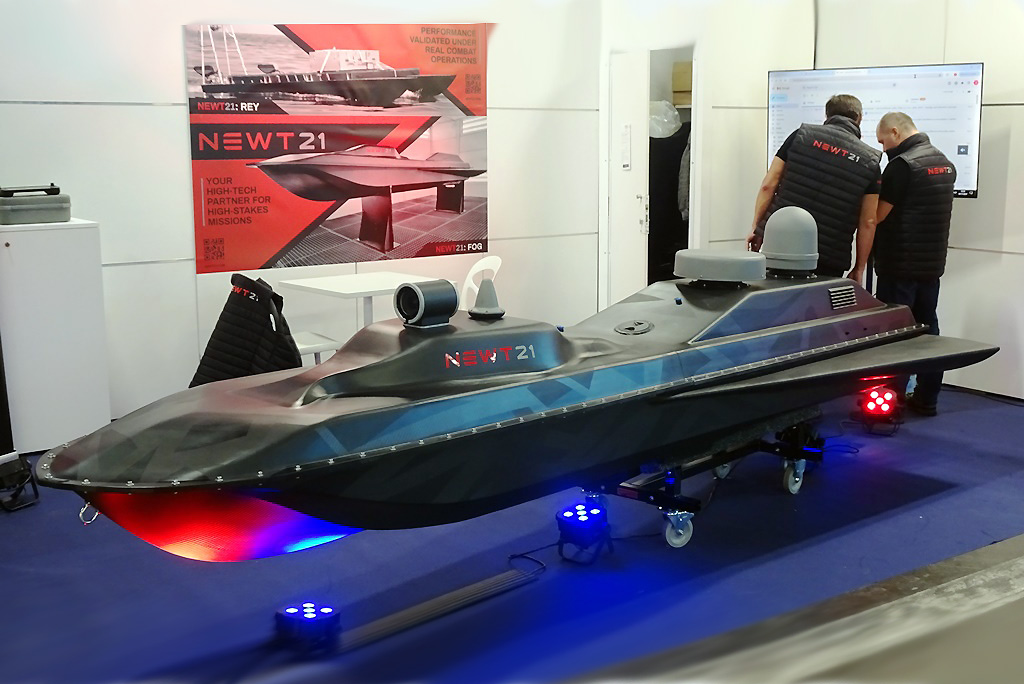 Latvian NEWT21 unveils its Fog multipurpose unmanned surface vessel