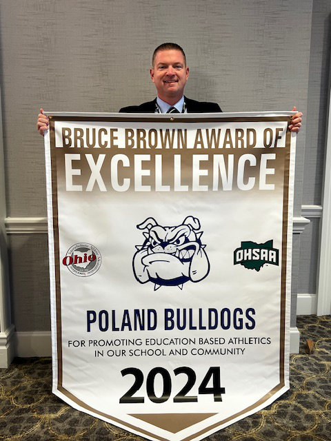 Poland Local Schools Atheltic Department named Bruce Brown Award recipient for 2024 | News, Sports, Jobs