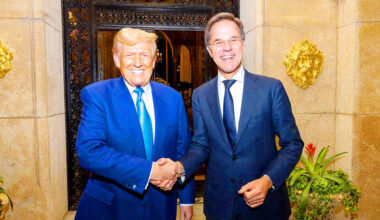 Trump, NATO Secretary-General Rutte meet in Florida