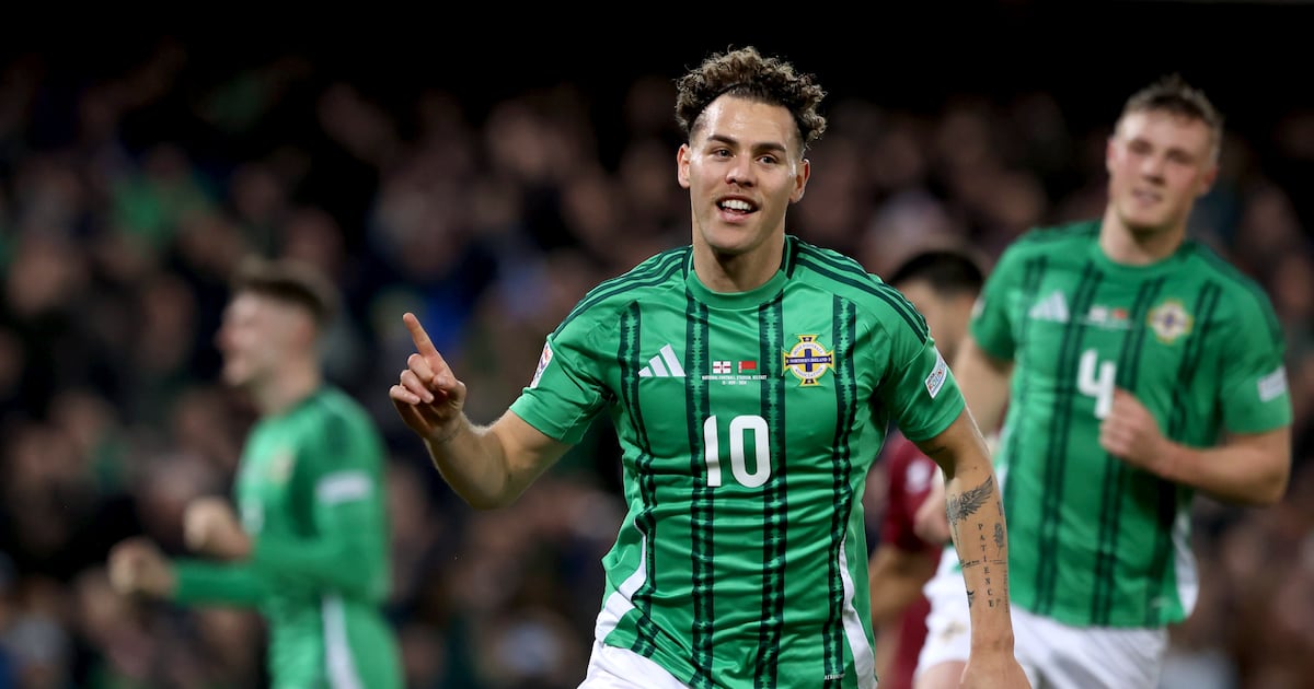 Northern Ireland edge closer to Nations League promotion with Belarus win – The Irish Times
