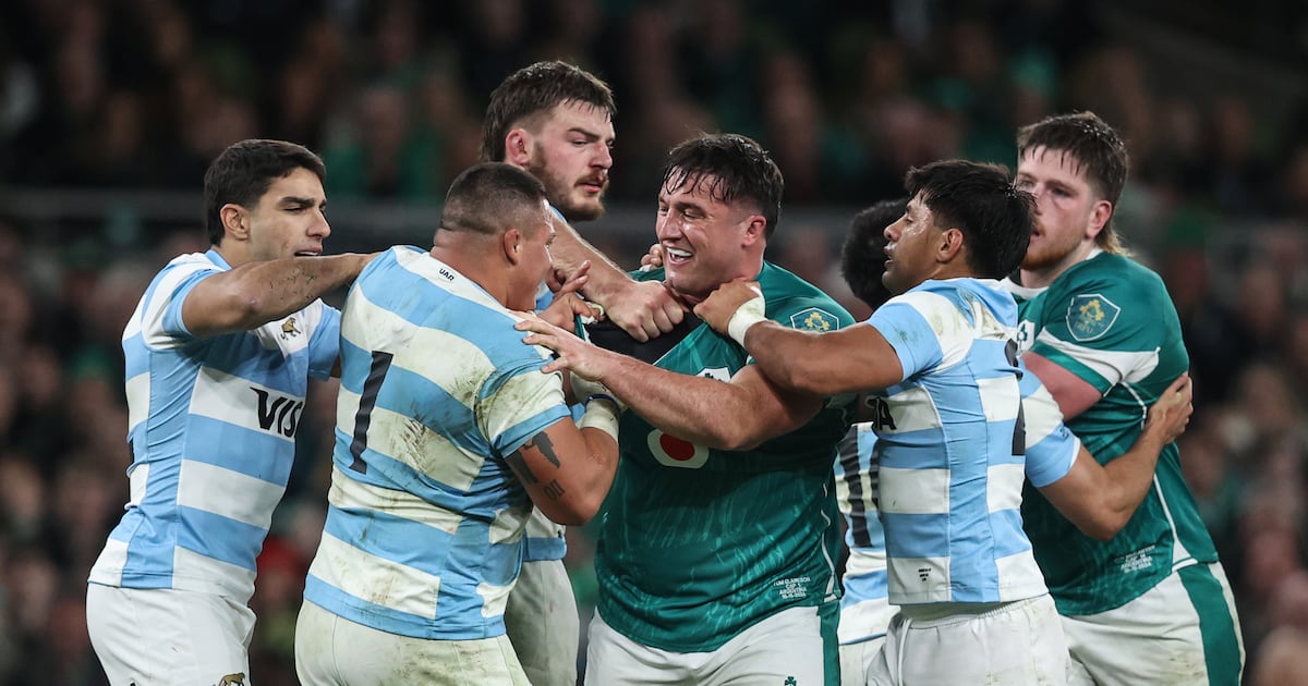 Thomas Clarkson ‘can’t help but feel happy’ after memorable Ireland debut against Argentina – The Irish Times