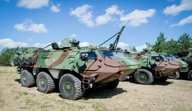 Patria to deliver 56 armoured command vehicles to Latvia