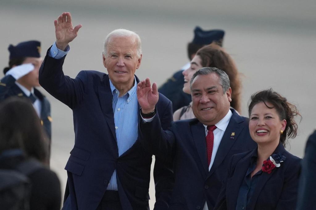 Biden praises cooperation at meeting with South Korean, Japanese leaders amid North Korea worries – Orange County Register