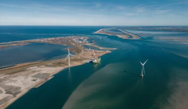 RWE starts building O&M base for Denmark's largest offshore wind farm