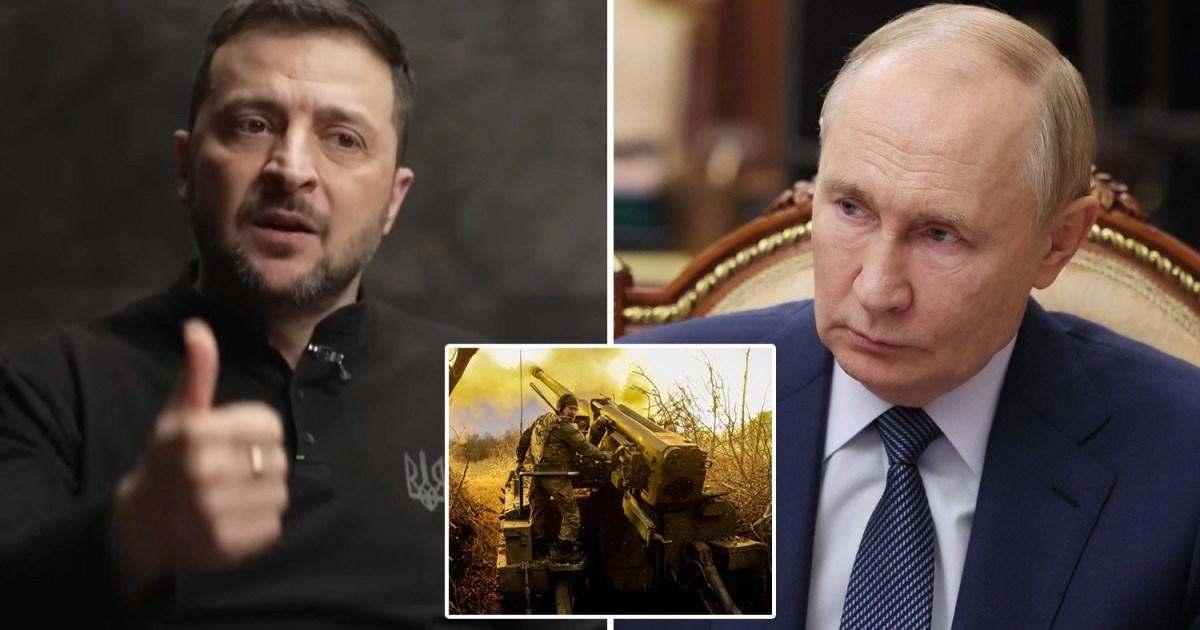 Zelensky hints at ending war with parts of Ukraine still in Putin's hands | World News