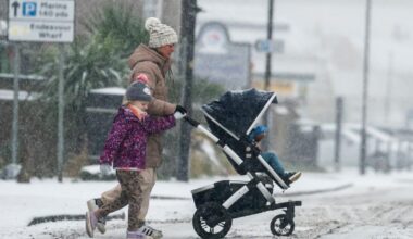 Health alerts issued across England for freezing weather | UK News