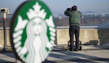 Starbucks opens café overlooking North Korea's heavily armed border | World News
