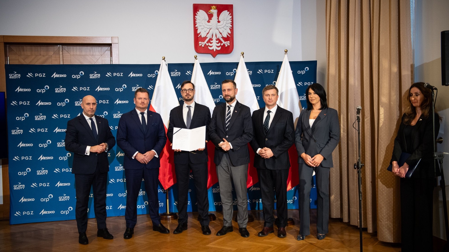 Підписання угоди з Grupa Azoty. Листопад 2024. Польща. Фото: Міноборони Польщі