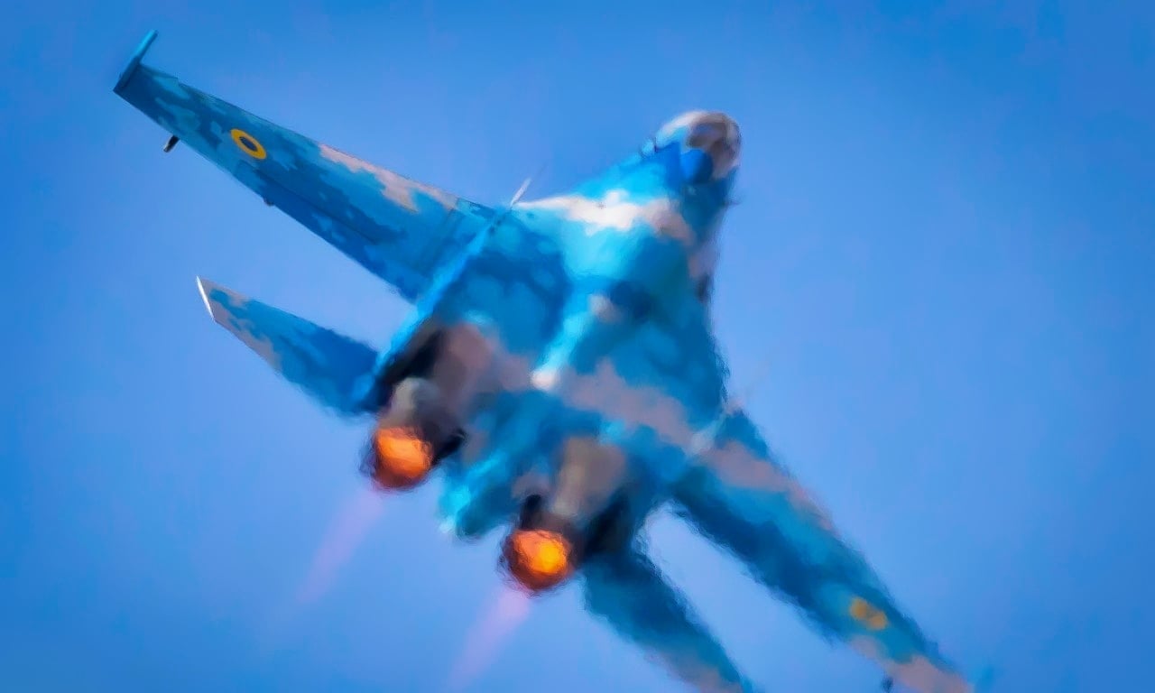 Su-27 Fighter Made NATO 'Sweat Bullets'