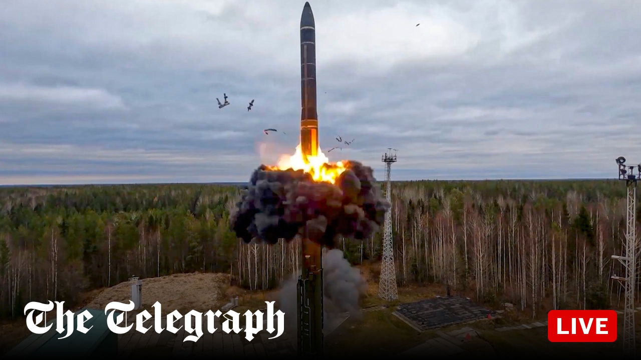 Russia tested new hypersonic missile in Ukraine strike, says Putin