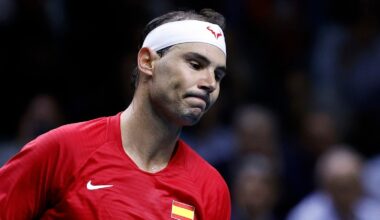 Rafael Nadal loses farewell match in Spain's Davis Cup tie as Botic van de Zandschulp ends Spaniard's staggering streak | Tennis News