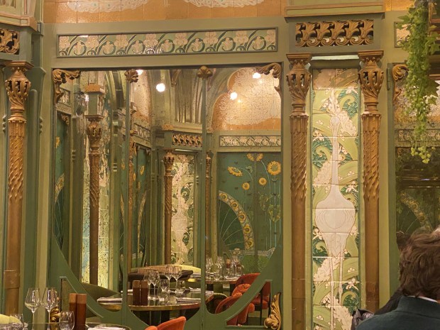 Its stunning Art Nouveau interior, uncovered during the remodeling to establish Beefbar in Paris, is an appropriate setting for the restaurant's best-ever beef dishes. (Janet Podolak - For The News-Herald)