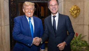 Trump, NATO Secretary General Mark Rutte discuss global security issues