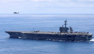 US nuclear-powered aircraft carrier joins military drill with South Korea, Japan after North Korea ICBM test – Firstpost