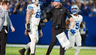 Lions post-week 12 medical report and analysis