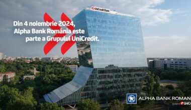 Alpha Bank România va fuziona cu UniCredit Bank România