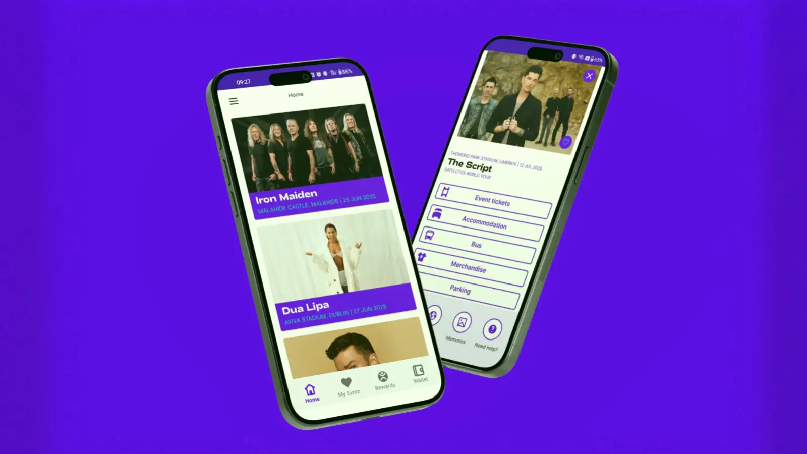 EVNTZ App to Help Concert Goers in Ireland