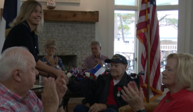 France honors 105-year-old Belhaven WWII veteran