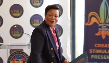 New Orleans mayor LaToya Cantrell spending Election Day in Spain