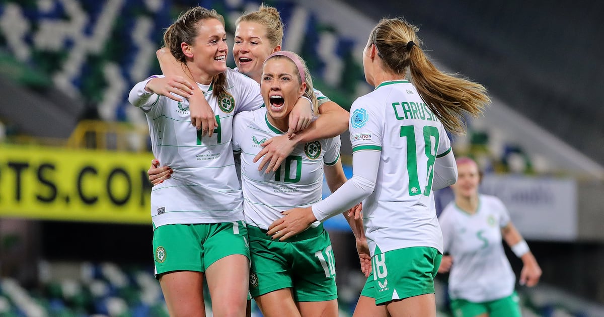 Ireland drawn with Turkey, Slovenia and Greece in Women’s Nations League – The Irish Times