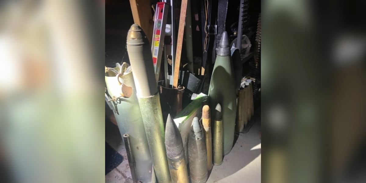 Authorities handle World War II munitions found in Beatrice home