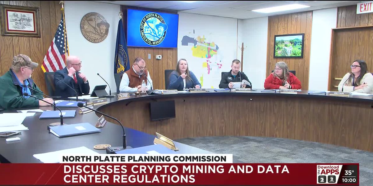 North Platte Planning Commission discusses Crypto Mining and Data Center regulations