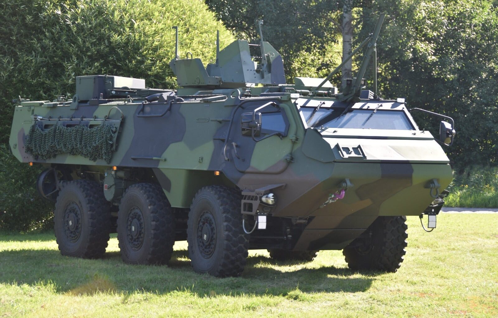Latvia Ordered 56 Additional Armored Patria 6x6 Vehicles